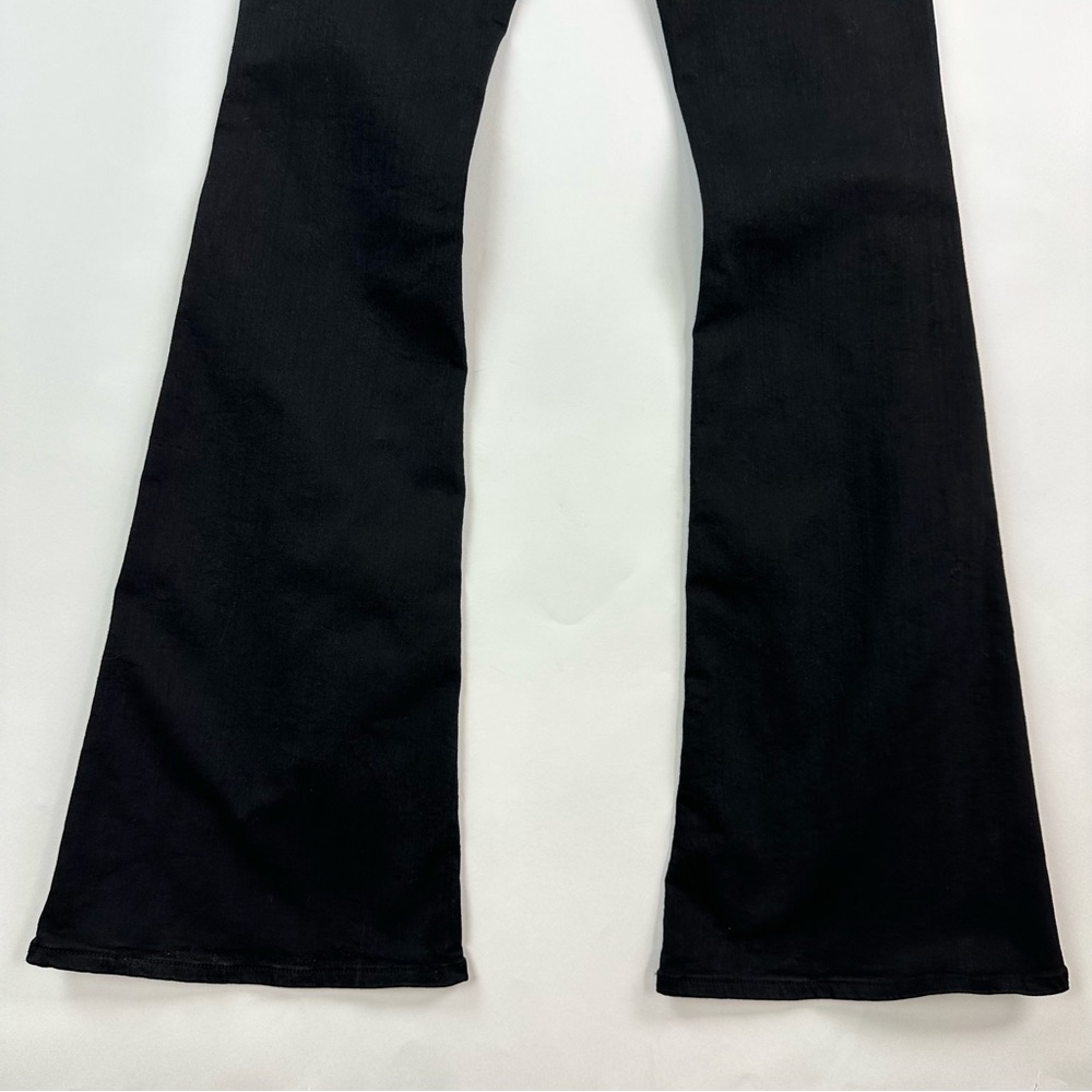 Frame Denim Le High Flare in Film Noir Jeans Size 26 - Picture 8 of 11